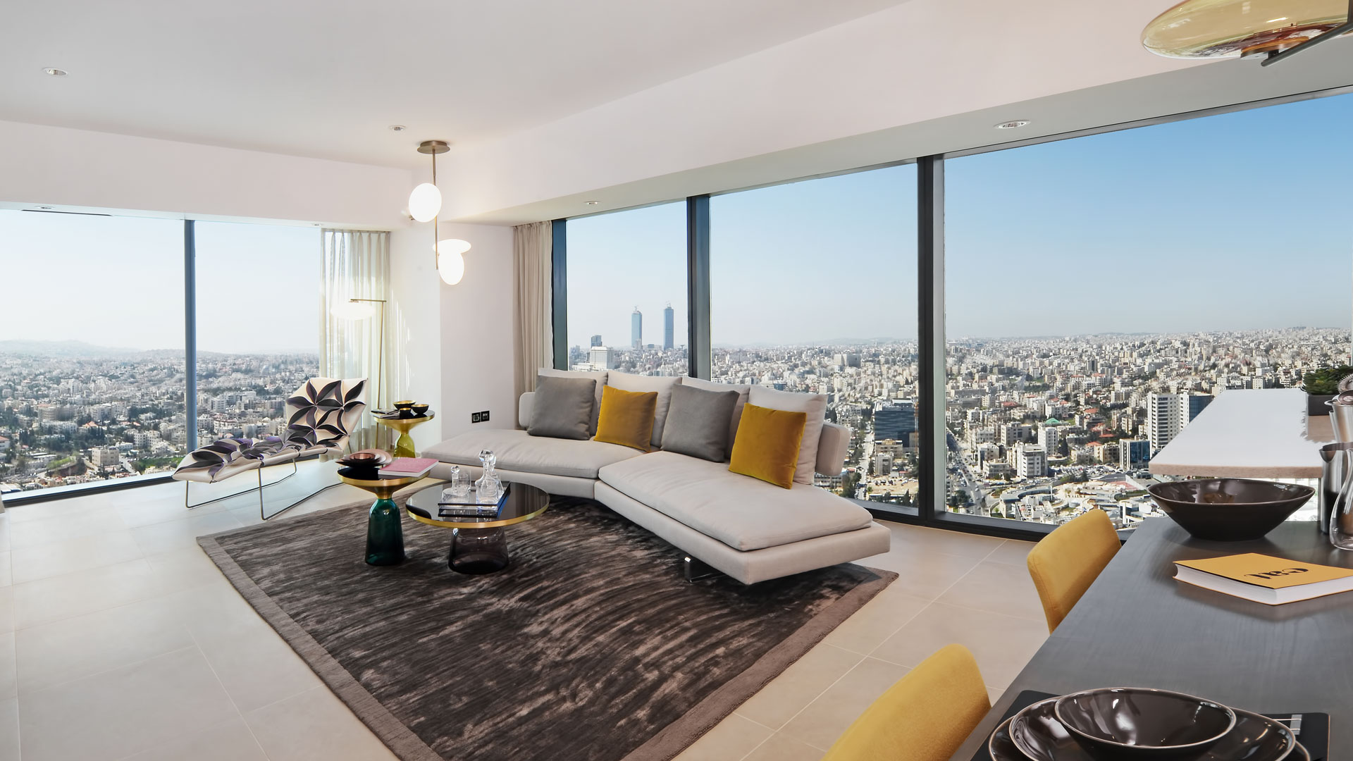 Luxury of Skyline Apartments in Jordan by Eaglehills Jordan
